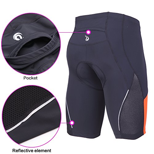 Image of beroy Men's Comfortable Bicycle Cycling Pants, 3D Padded Bike Shorts