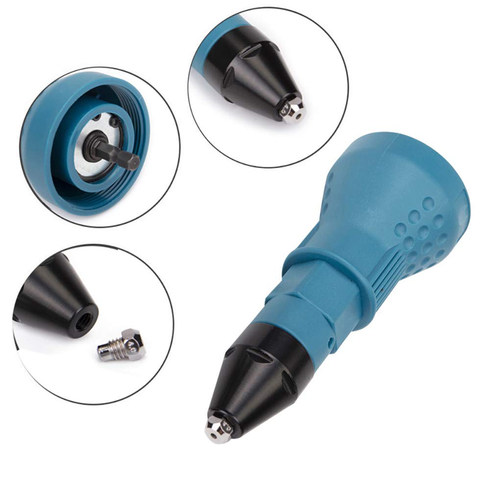 Buy Loneflash Rivet ,Cordless Riveting Drill Adaptor Insert Nut Tool