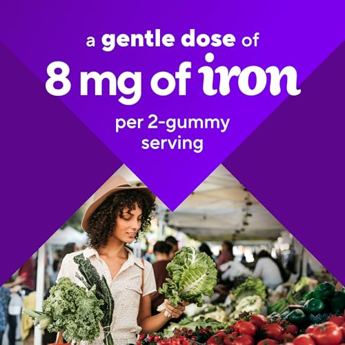 Vitafusion Iron Gummies | 60 Gummies for Adult Women & Men - image 4