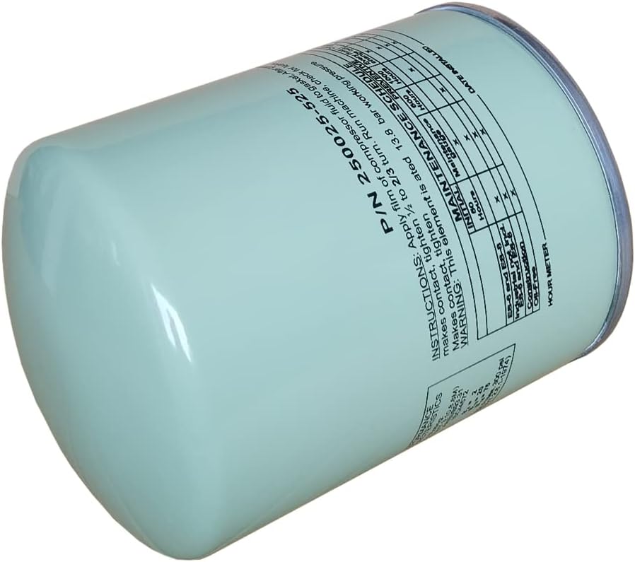 250025-525 Suitable for Air Compressor Oil Filter, Replacement Parts Oil Coolant Filter P/N250025-525 P176324