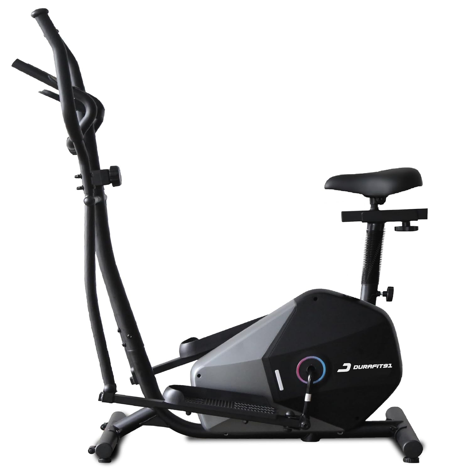 Star Sports Health and Fitness 2-in-1 Elliptical Cross Trainer and Exercise Bike, Black (Blue, Medium)-image-26
