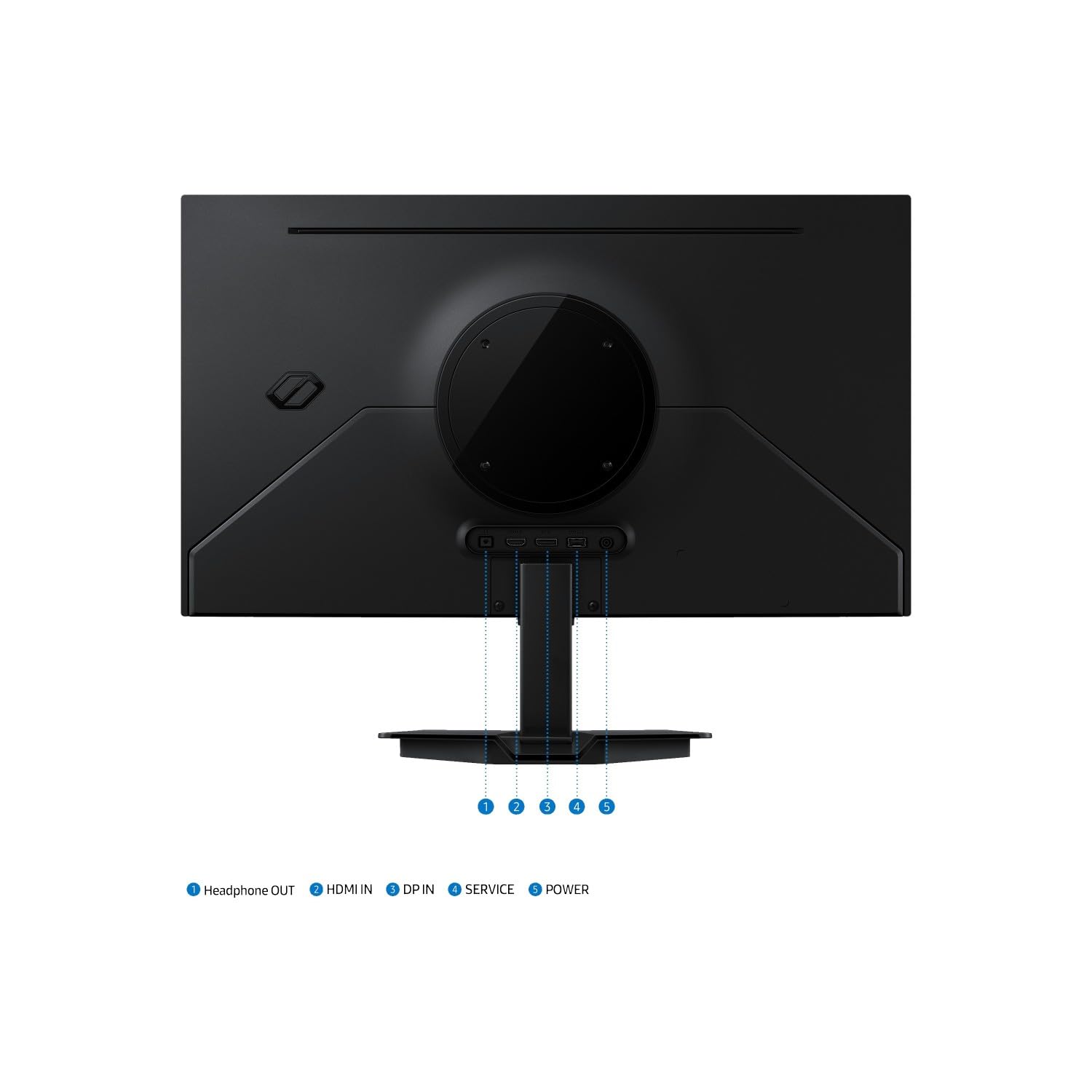 Samsung Écran Gaming Odyssey OLED G50SF, 180Hz, Dalle Mate, QHD (2560 x 1440), 0,03ms, 1.000.000:1, Inclinable, Écran Anti-Reflet, HDMI (2.0), Display Port (1.2), LS27FG502SUXEN