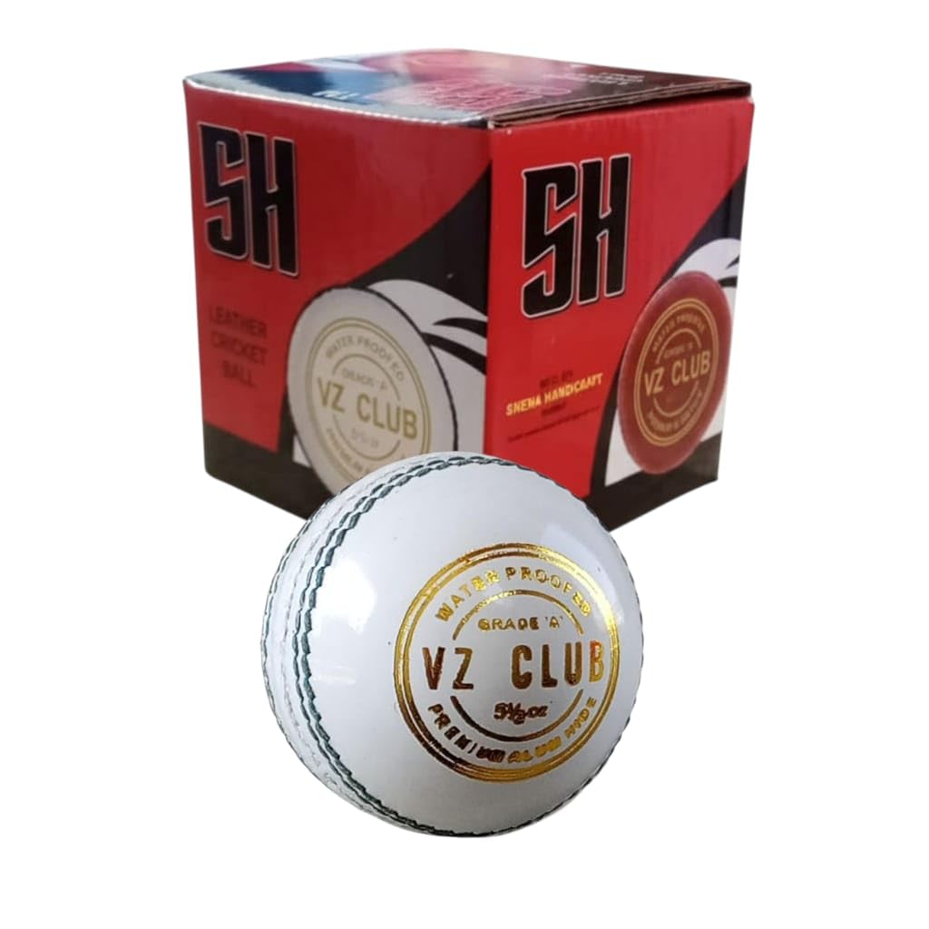 SNEHA HANDICRAFT Classic Cricket White Leather Ball Seam & Swing