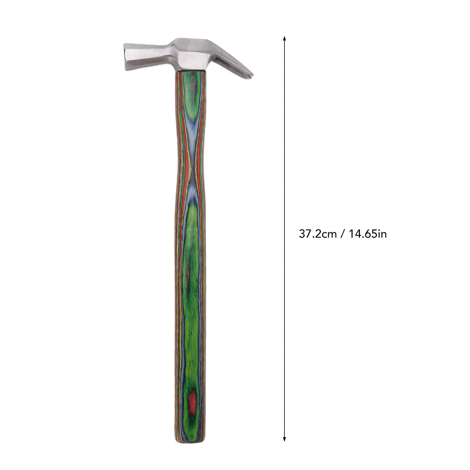 Coltello Destro In Acciaio Inox - Manico Legno Zoccolo Per Cavallo, Mucca, Capra