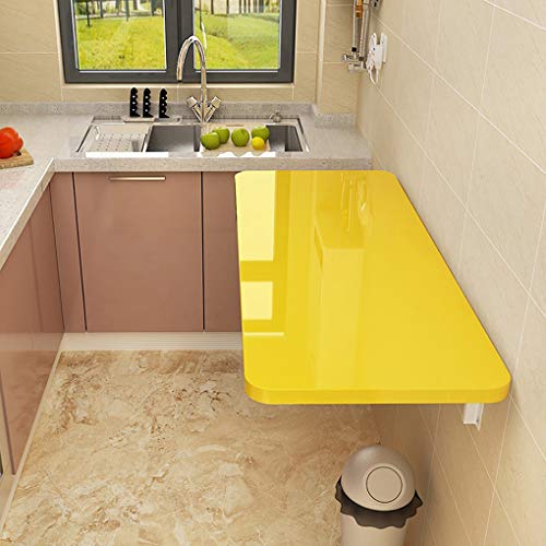 Table murale à abattant bois : établi pliable pour petit espace - 2