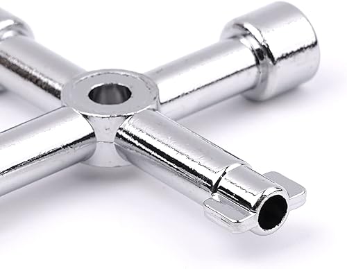 Miniatura 7 de YOUMI Herramientas marinas multifuncionales Llave de control universal Gabinete Llave dinamométrica Llave cruzada Llave de puerta de tren (plat