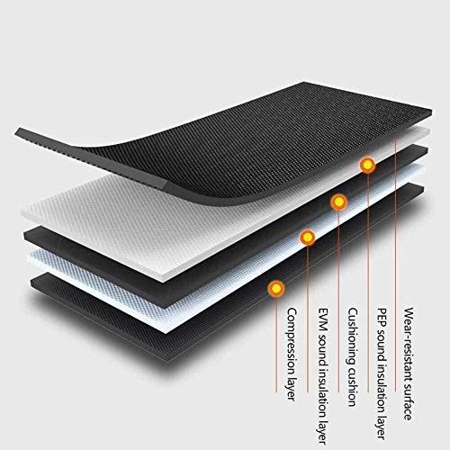 Image of Fitness Equipment Treadmill,Incline Foldable,Adjustable Speed,Fitness Weight Loss Exercise Equipment for Home and Office Shock Running Supine T-wisting Draw Rope