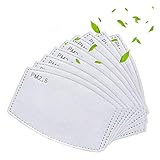 20 filtros de carbón activado.