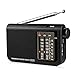 Produktbild ZDY Tragbares Radio 3 Band Radio FM AM SW Antenne Transistor DSP 3,5mm Jack Notfall Funkempfänger LED-Anzeige