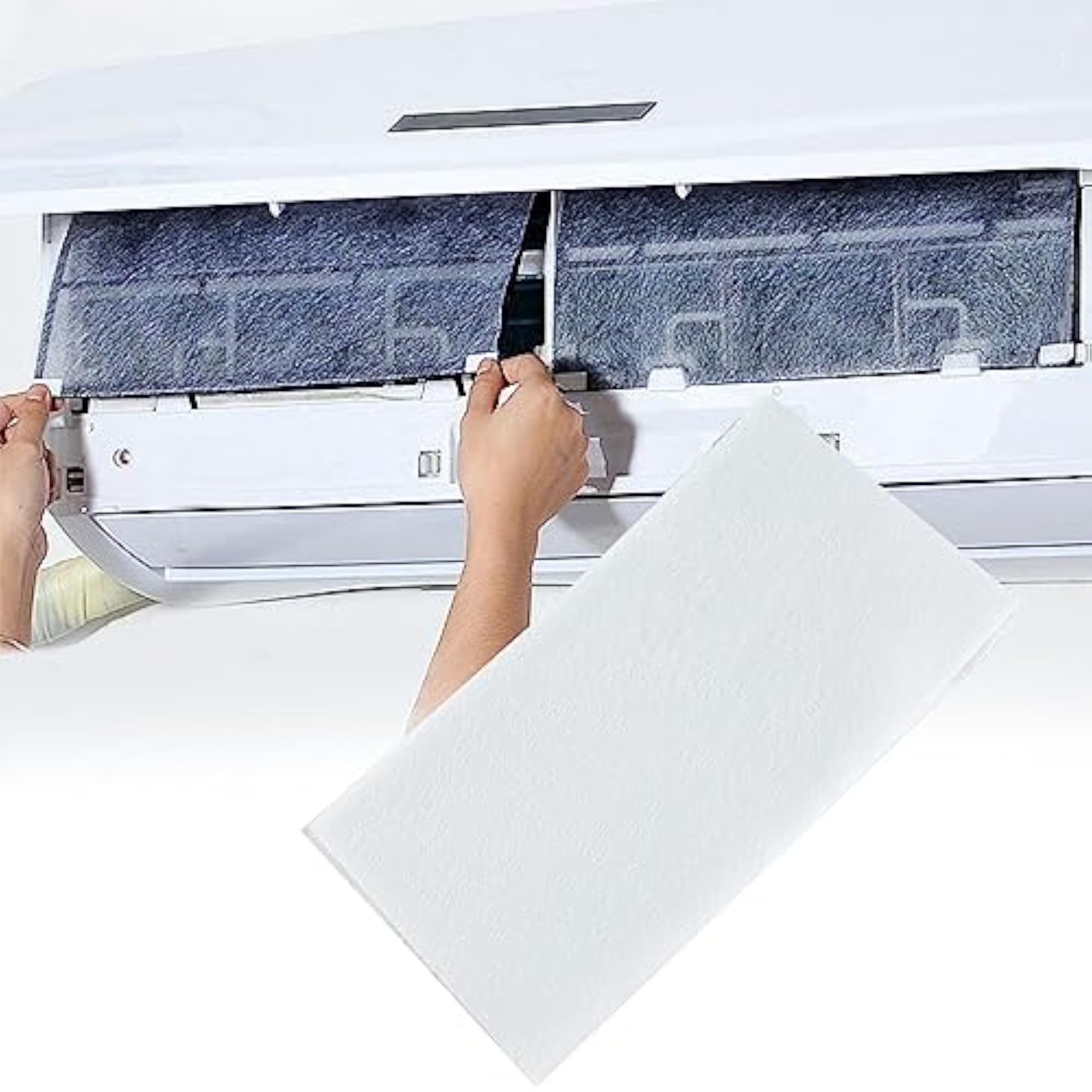 10 Pieces Air Condition Outlet Filter Mesh Nonwoven Cloth
