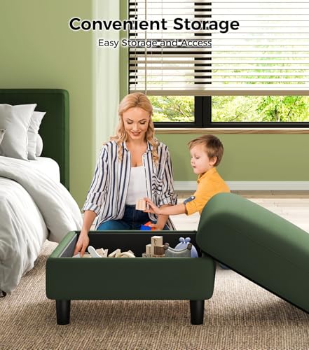 Image of Welzona Couches for Living Room, 83 inch Teddy Sofa Couch with Storage Ottoman
