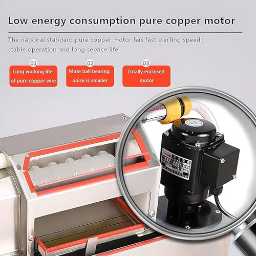 Sbucciatore elettrico in acciaio inox, 70 kg/h, strumento di lavorazione automatico per uova sode, garantisce un basso tasso di rottura