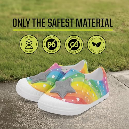 Western Chief Kids Parker Slip-Ons – Water-Friendly EVA Shoes with 3D Accents, Molded Footbed and Slip-Resistant Outsole Perfect for Active Boys and Girls4