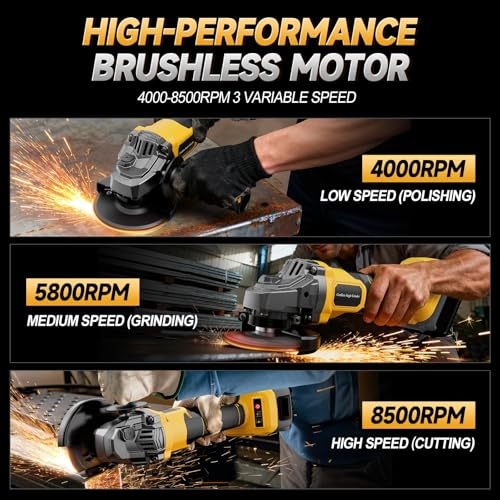 Cordless Angle Grinder for Dewalt 20V