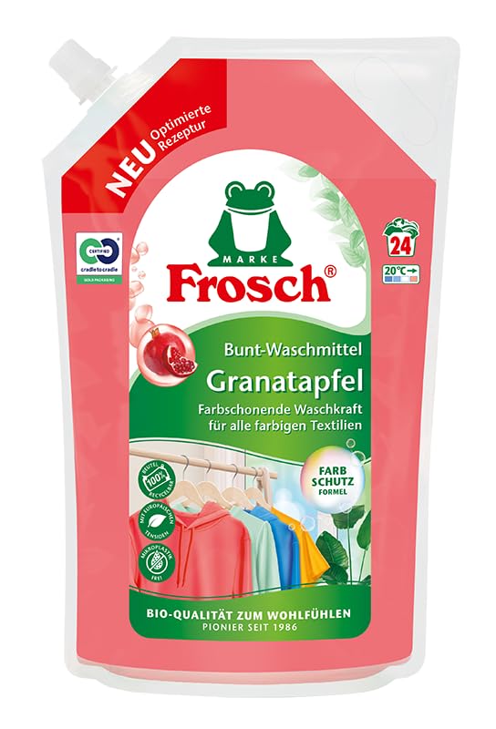 Frosch Granada Detergente de colores 1,44 L