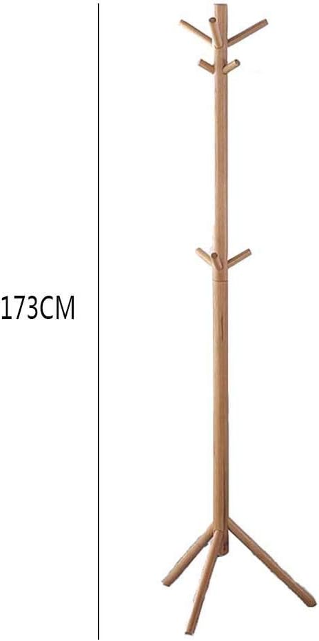 Coat Rack Coat Rack Hanger Hook up European Personalized Creative Simple Solid Wood Coat Rack Bedroom Creative Hanging Hanger Multipurpose Home Oak Floor Coat Rack