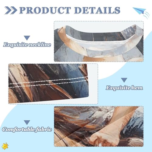 Western Cowgirl Horse Boy Bathing Suit Short Sleeves Active Tees Swimwear Beach Tops 3T3