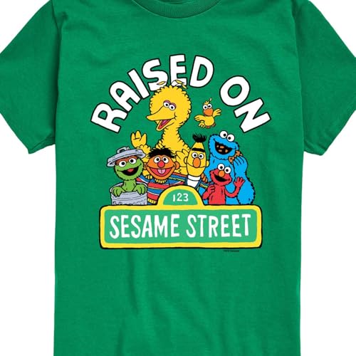 Sesame Street - Raised On Sesame Street- Toddler and Youth Short Sleeve Graphic T-Shirt3