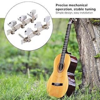 IUYQY Chevilles d’accordage pour cordes de guitare, chevilles d’accordage de guitare, jeu de cordes de verrouillage de guitare classique, accordeurs mécaniques à cordes - Les Beatles, Paul McCartney, John Lennon, RIngo Starr, George Harrison IUYQY Chevilles d'accordage pour cordes de guitare, chevilles d'accordage de guitare, jeu de cordes de verrouillage de guitare classique, accordeurs mécaniques à cordes – Image 5