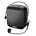 Portable Voice Amplifier SHIDU 18W S512 Personal Wired Microphone Headset and Speaker Mini Waistband Pa System for Teachers Coaches Elderly Singing Classroom Tours Fitness Instructors Kids