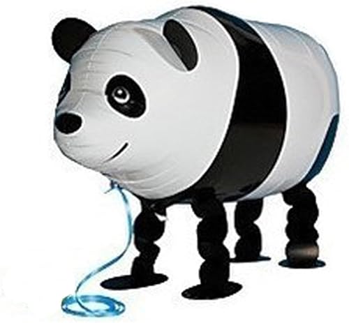 Morndew 2 globos de papel de aluminio con forma de panda caminante para fiestas temáticas de niños, juguetes para fiestas de cumpleaños, baby