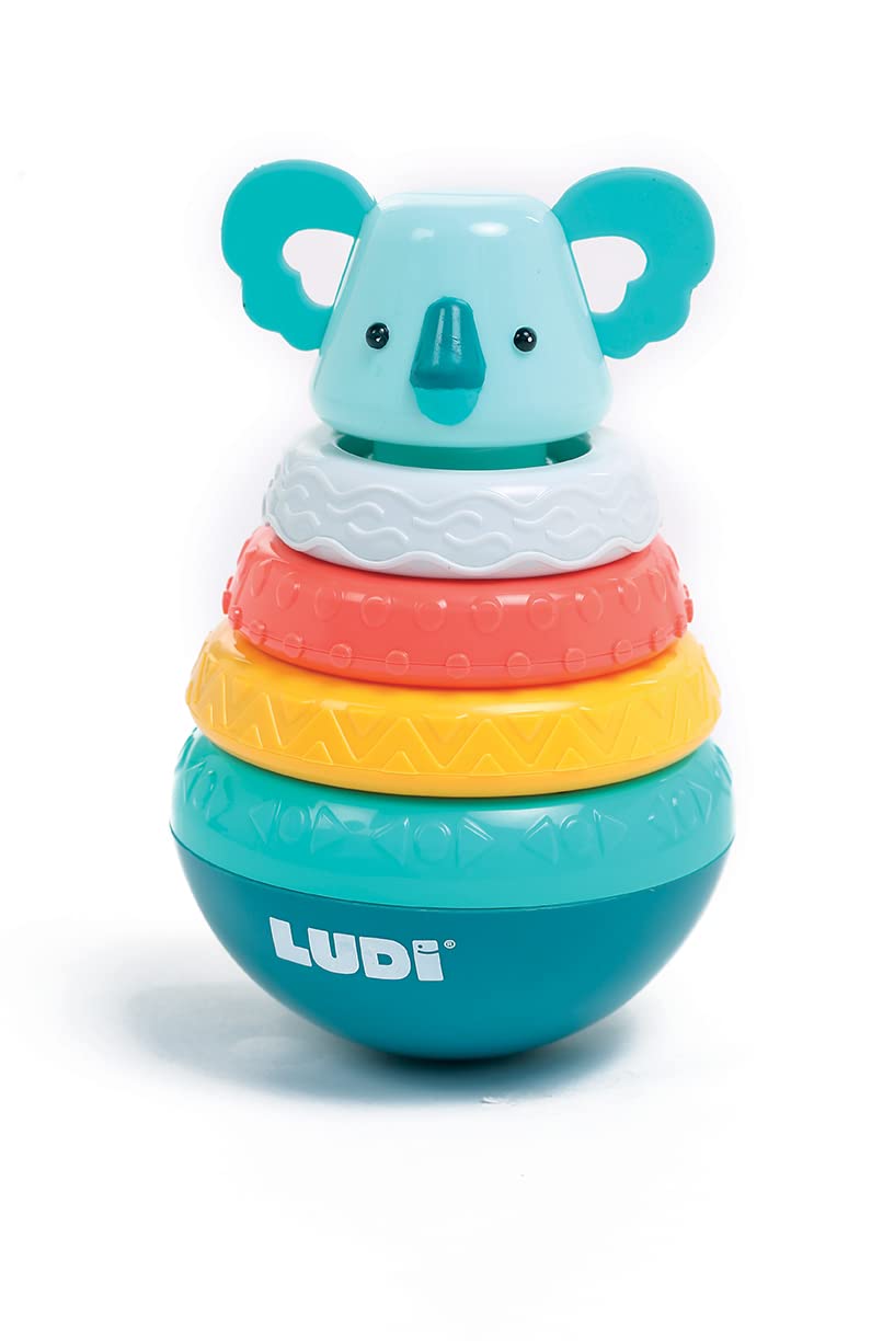 Ludi - Culbuto Koala Pyramid - Stacking Game - Fun Activity - From 10 Months