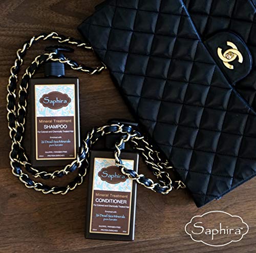 Saphira Mineral Treatment Conditioner For Fine, Thin And Color-Treated Hair, Sulfate-Free, Paraben-Free, Softens & Volumizes Delicate, Damaged Or Chemically Treated Hair, 34 Ounce, Original Packaging #TOP2