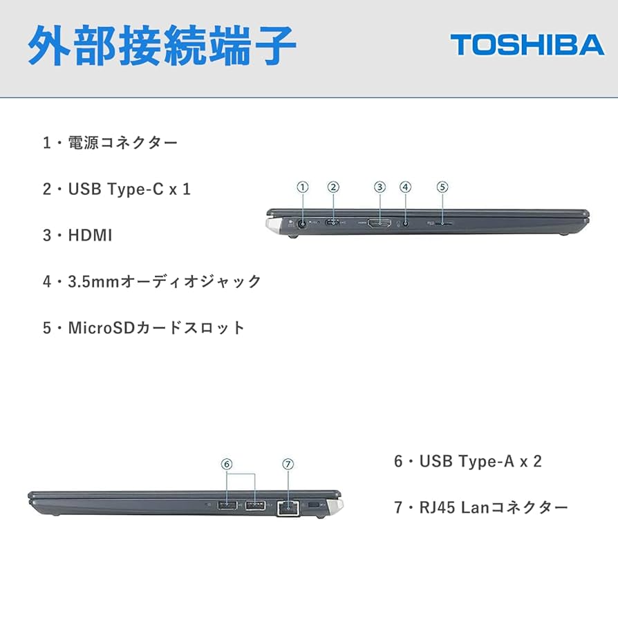 Amazon.co.jp: 【整備済み品】東芝 ノートPC TO SHIBA dynabook