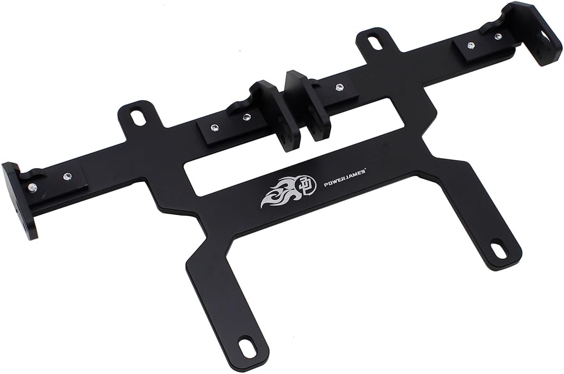 POWER JAMES LP6 LED Headlight Bracket for Harley Davidson 2015-Later Road Glide FLTR FLTRSE with Baja Lighting