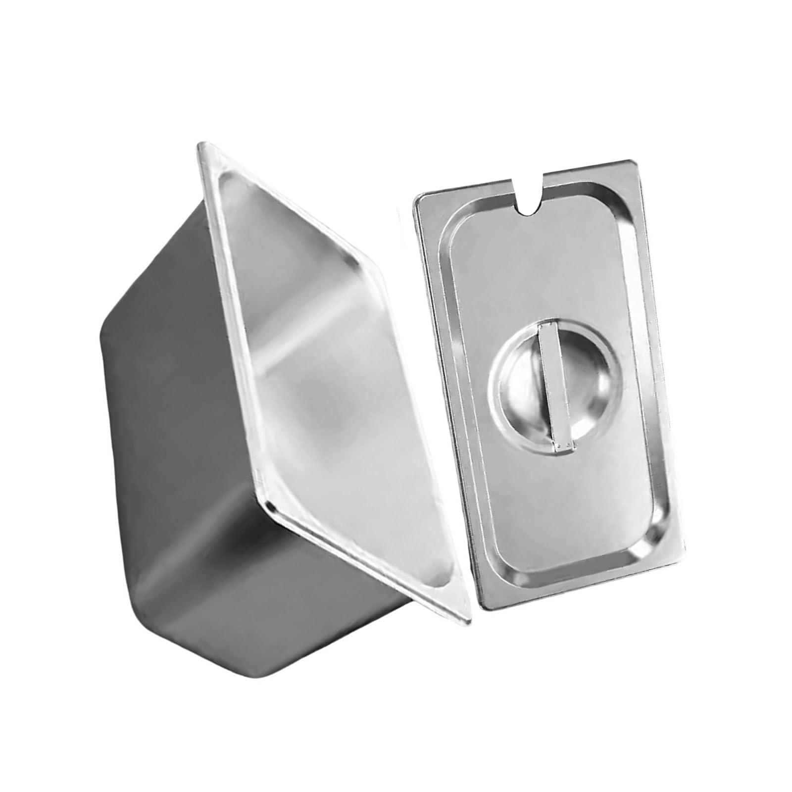 Proof Edelstahl 1/3 Größe Lebensmittelbehälter Pfanne Mehrzweck Metallwanne Für Lebensmittelservice Und Catering Benötigt Küchenlagerpfanne