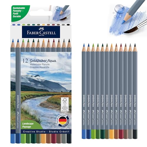 Faber Castell Goldfaber Aqua Watercolor Pencils