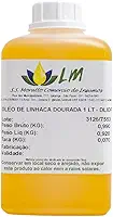Óleo vegetal de linhaça dourada Distriol 1L