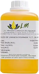 Óleo vegetal de linhaça dourada Distriol 1L