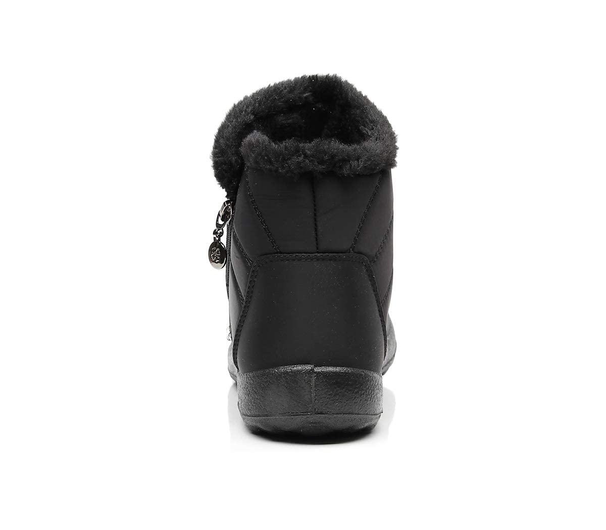 Stivaletti Donna,Popoti Stivali Inverno Caldo Neve Stivaletti Imbottiti di Unisex Impermeabile Appartamenti Stivaletti Antiscivolo Casual Camminate All'aperto
