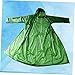 BESPORTBLE Thickened Camping Raincoat with Hood Portable Reusable EVA Rain Poncho for Men and Women Unisex Army Cape for Outdoor Hiking and Travel