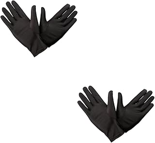 Beavorty 6 Pares Luvas De Forno Luvas De Trabalho Luvas De Forno Luvas Elásticas Macias Traje Luvas De Guarda De Honra Luvas De Etiqueta De Jóias Mãos Secas Luvas Brancas Luvas De Algodão