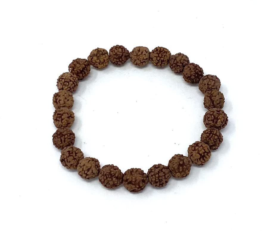 MAHANT JI 100% Natural Cerified Indonesian 6 Mukhi Rudraksha Stretchable Bracelet Or Four Mukhi Rudraksha Stretchable Wrist Band With Lab Certificate, Gangajal And Chandan From Kashi For Unisex Adult (B0B2PS9L9B) Amazon Price History, Amazon Price Tracker