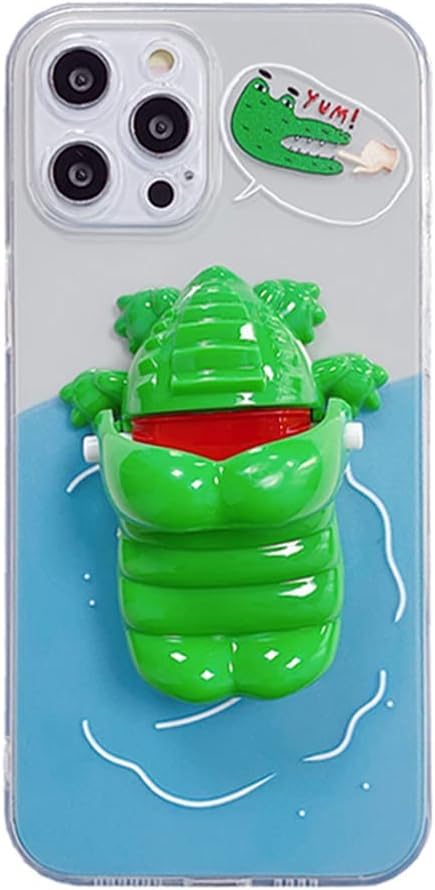 AirPods本体 透明ケース付き ワニイラスト AirPods本体 透明ケース付き ワニイラスト AirPods本体 透明ケース付き