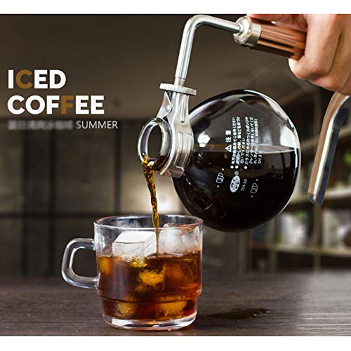 Syphon Coffee Maker Japanese Style Vacuum Glass Siphon Pot Percolators 1-3 Cups Siphon Coffee Maker #TOP7