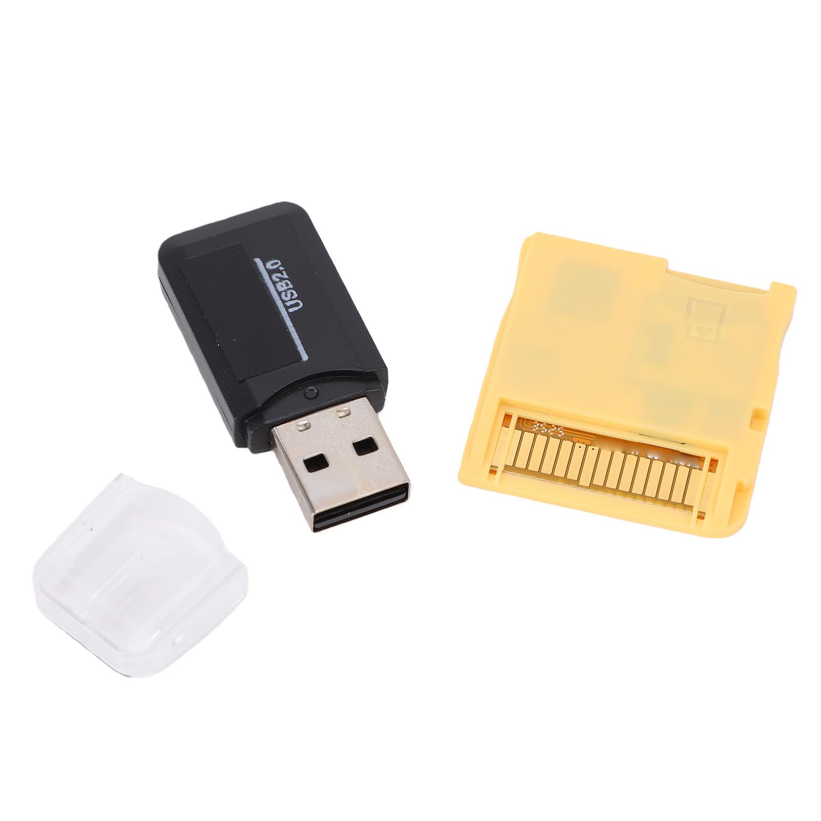 XUMIUZIY Cartouche D'adaptateur de Carte R4, Plug and Play Préchargée avec Fonction D'économie en Temps Réel pour Les Consoles 3DS 2DS XL LL MD GB GBC FC PCE DS Series, Prend en Charge la (Yellow)