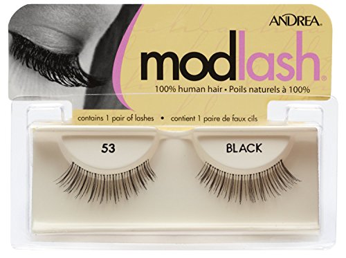 Andrea Eyelash Strip Lashes Black [53] 1 ea (Pack of 4)