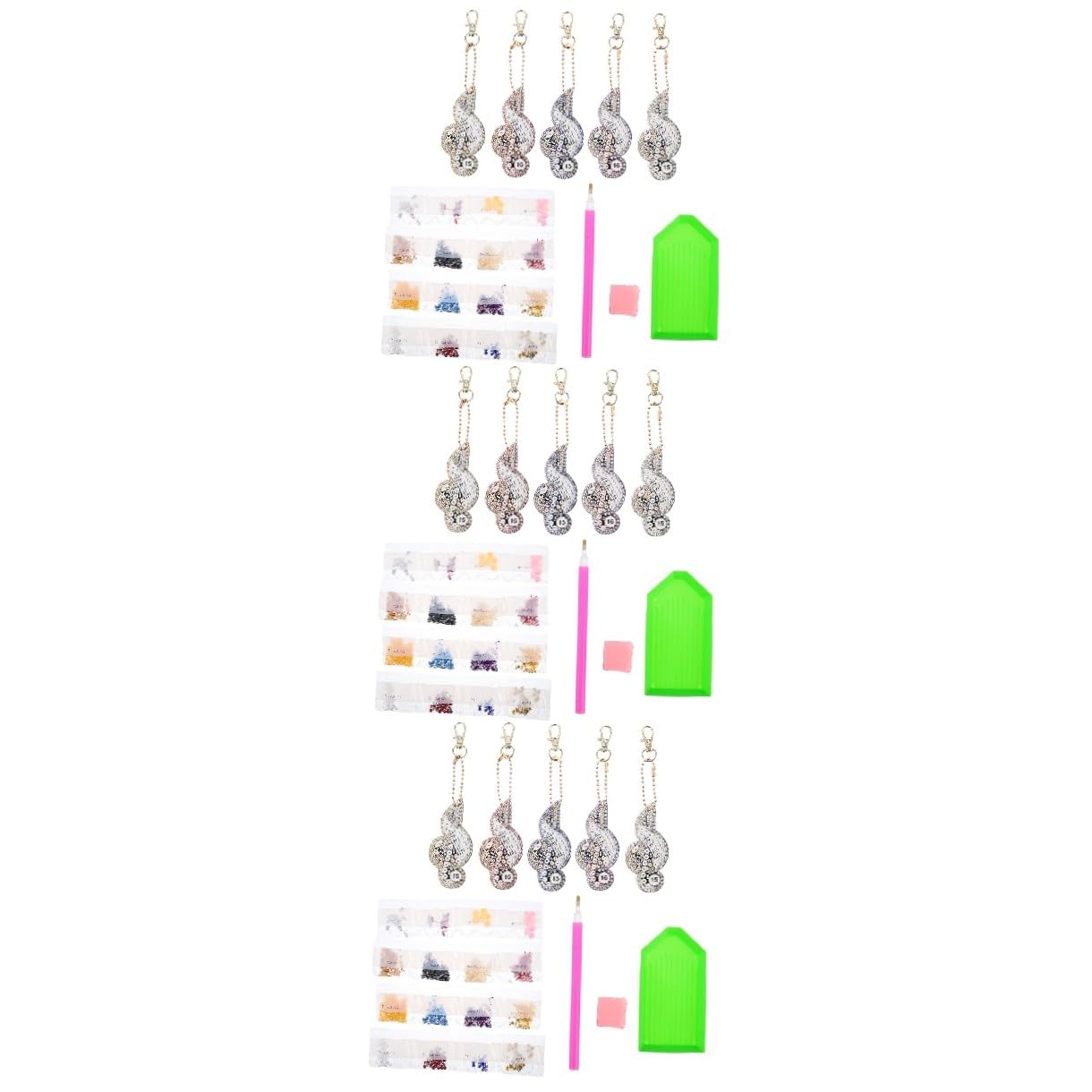 LIFKOME Nota Musical Diamante Pintura Llaveros Llavero Diy Pintura Taladro Llavero Colgante Bricolaje Llavero Colgante De Llavero De Diamante 5d Llavero Llavero Resina