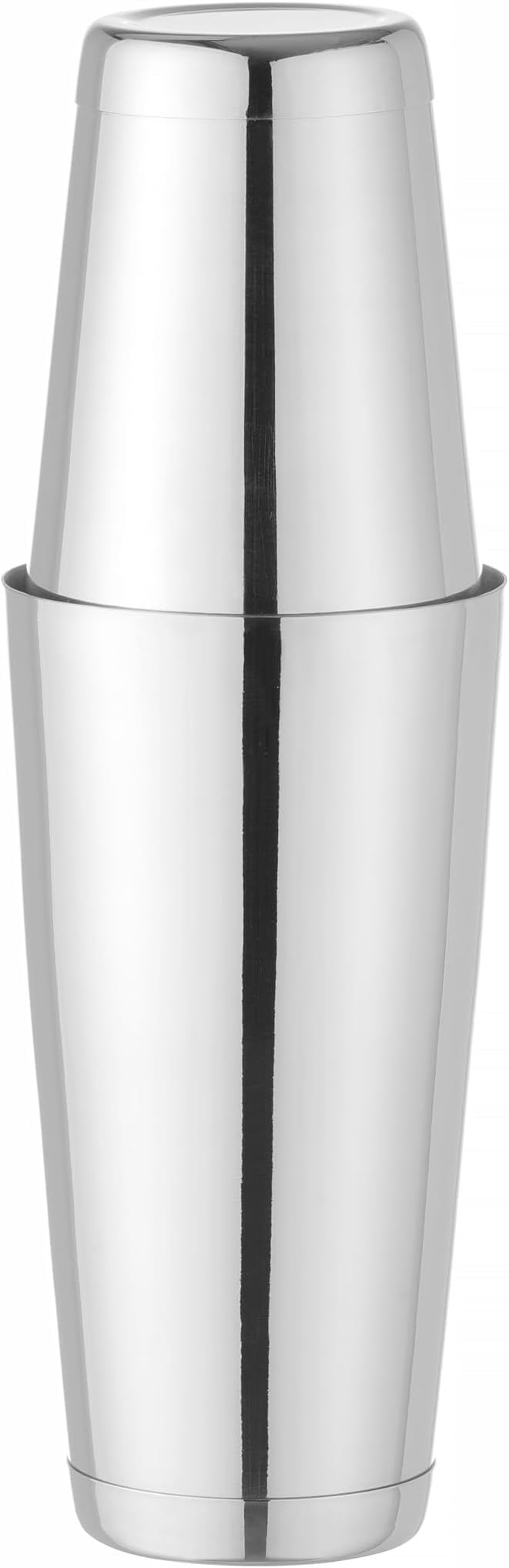 Coctelera Boston de acero inoxidable BarUp HENDI con dos vasos mezcladores para coctelería