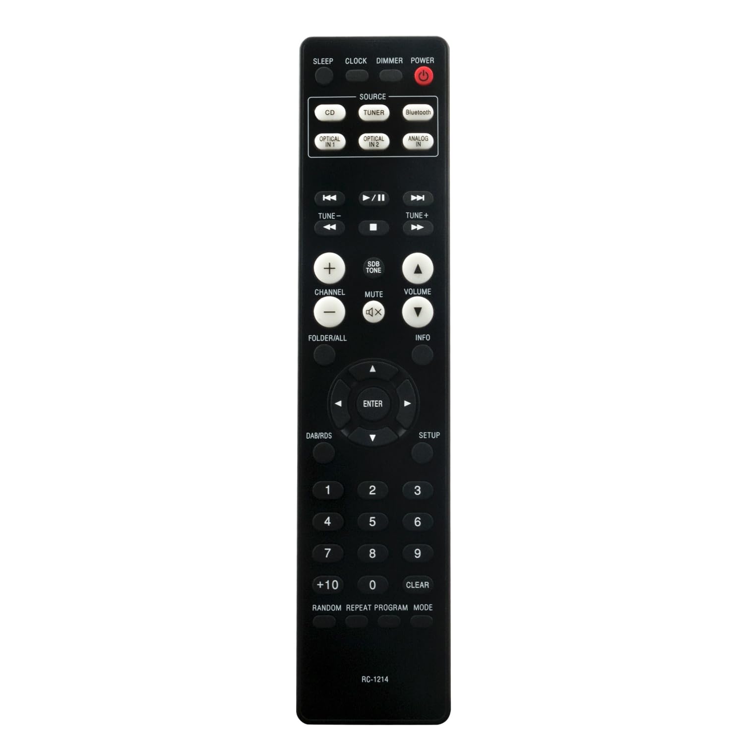 Amazon.com: RC-1214 Replace HiFi System Remote Control Compatible