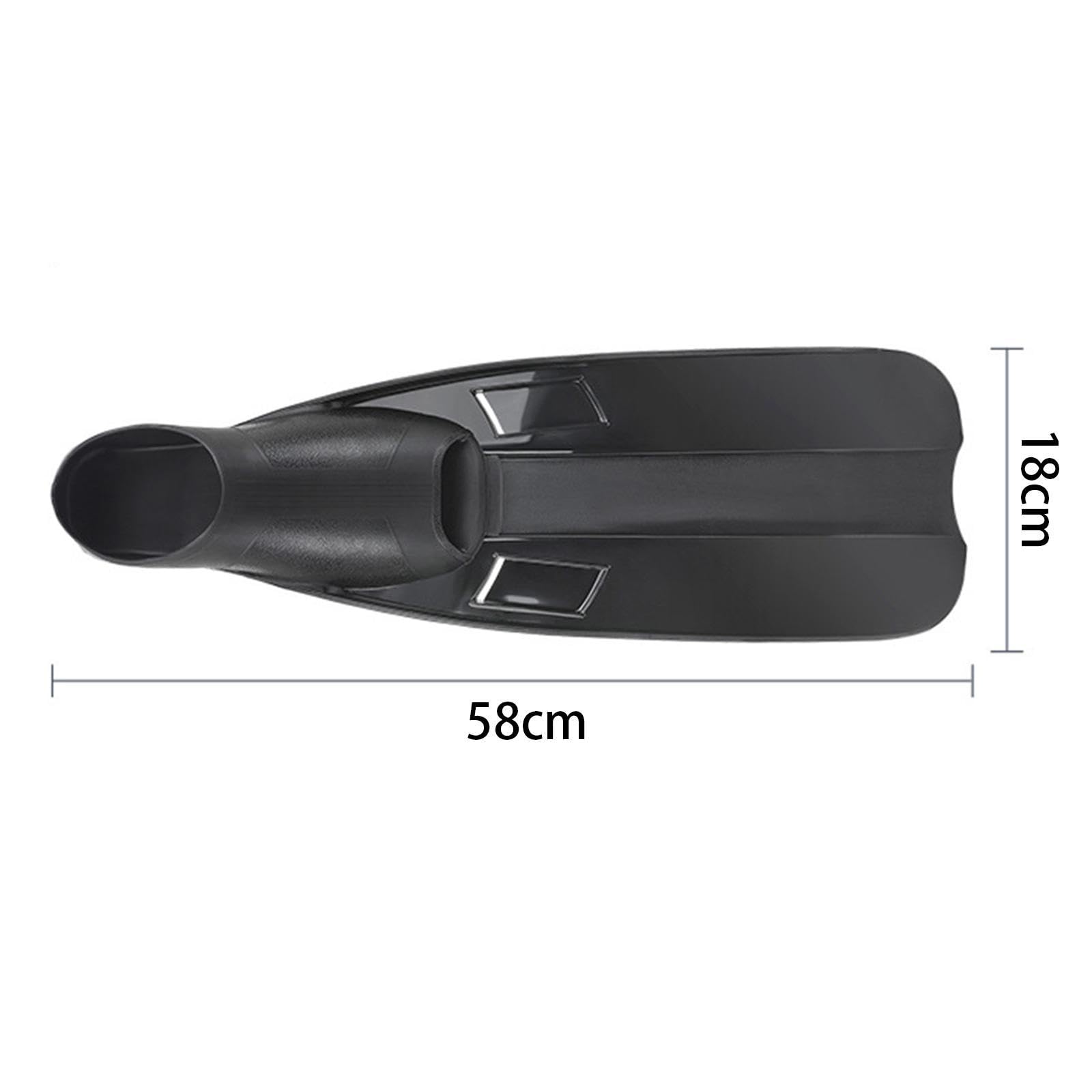 Aletas de Buceo Ergonómicas para Hombres Y Mujeres Accesorios Deportivos Acuáticos Flippers con Base Antideslizante Y Material Resistente Adecuadas Pa