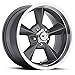 U.S. WHEEL Retro 701 Rim 18X7 5X120.65 Offset 0 Gunmetal (Quantity of 1)