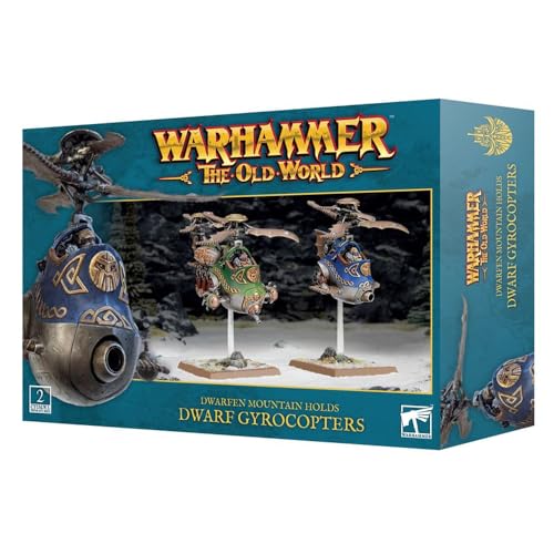 Gyrocoptères Dwarfen Mountain Holds Warhammer The Old World figurines miniatures