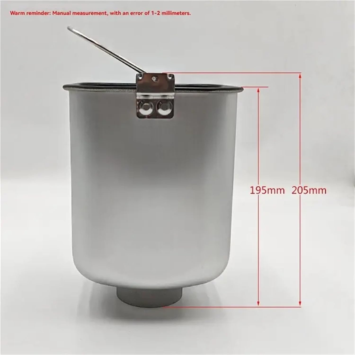 Compatible for AC39 Bread Machine Replacement Set, Non-Stick Coated Bucket and Mixing Blade