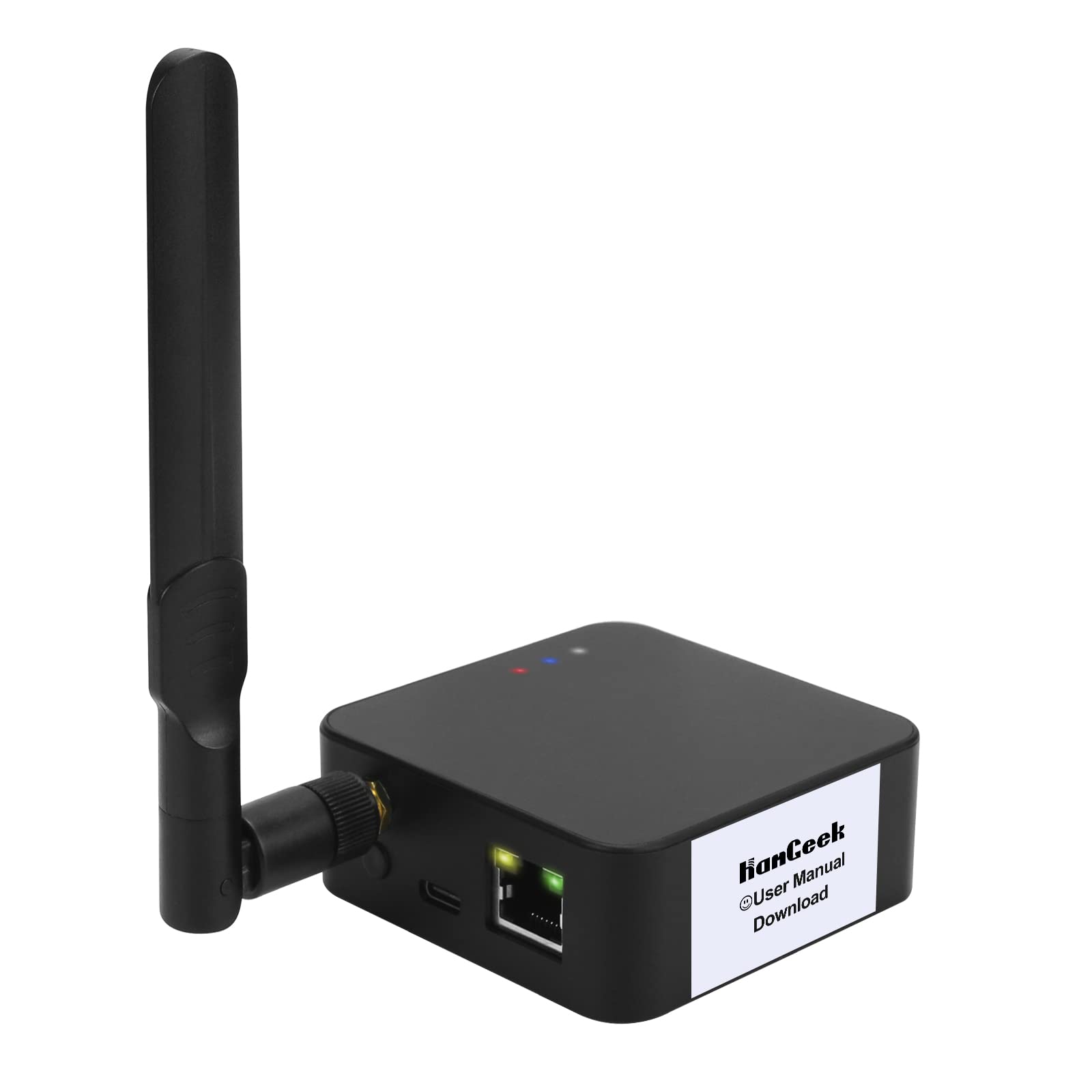 Zigbee Plus POE Coordinator ZigBee Adaptateur de passerelle universel avec câble USB Noir