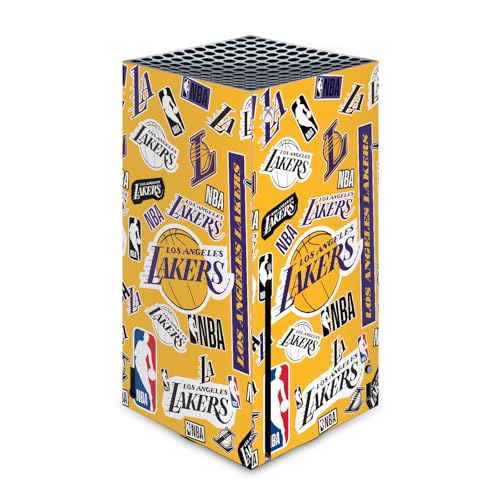 Skin Vinyle Autocollant Xbox Series X Los Angeles Lakers Peau Autocollant NBA